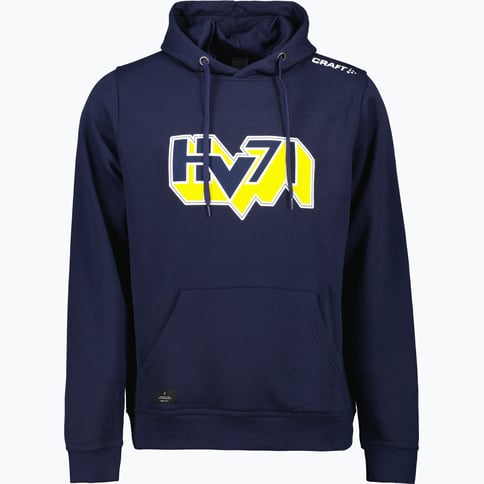 HV71 Logo M Hoodie Grå