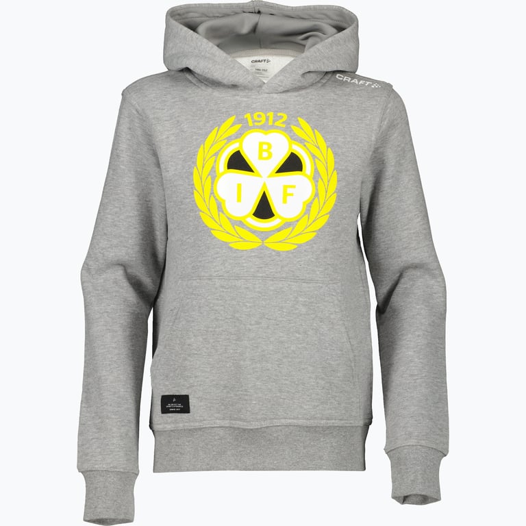 Brynäs IF Logo Jr Hoodie Grå