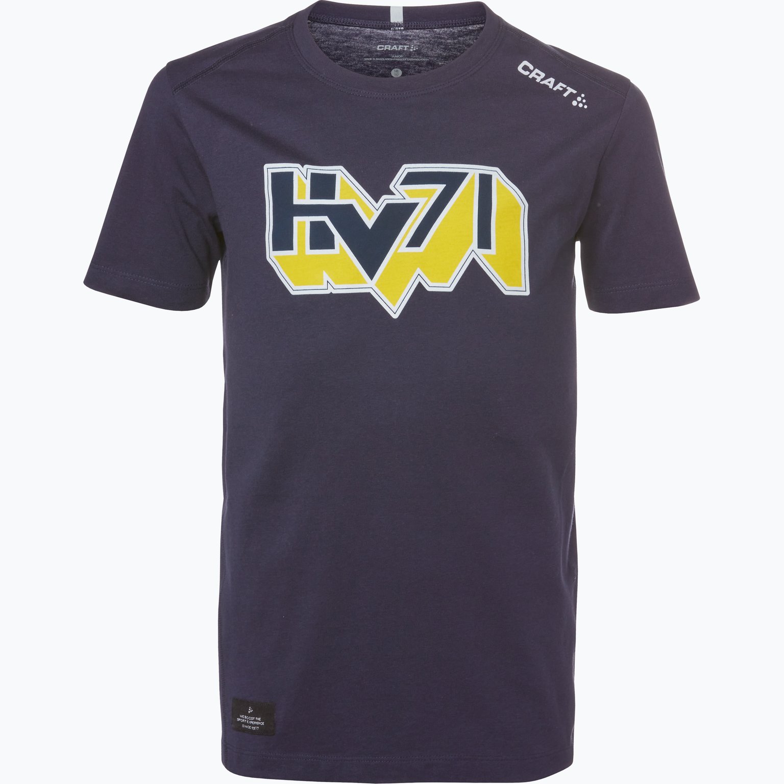 HV71 Logo Jr T-shirt Grå