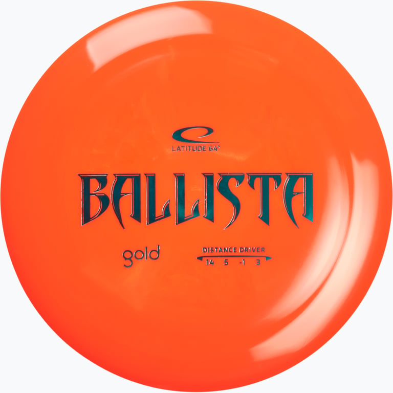 Latitude 64 Gold Ballista Distance Driver disc Orange