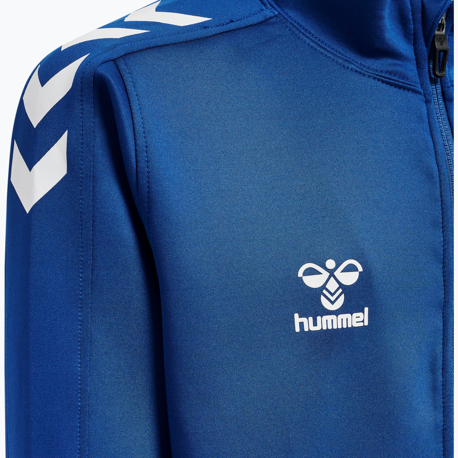 Hummel Core XK Poly Zip Jr Tröja Blå