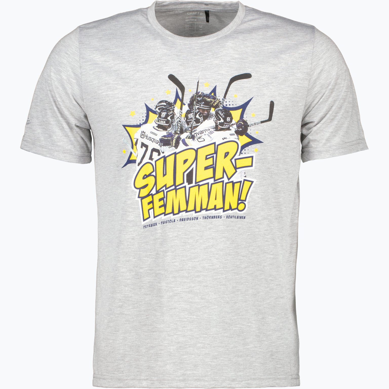 HV71 Superfemman Tee Grå