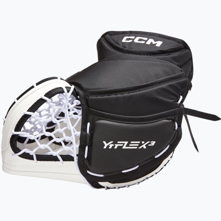 CCM Hockey YTFLEX 3 YTH plockhandske Vit