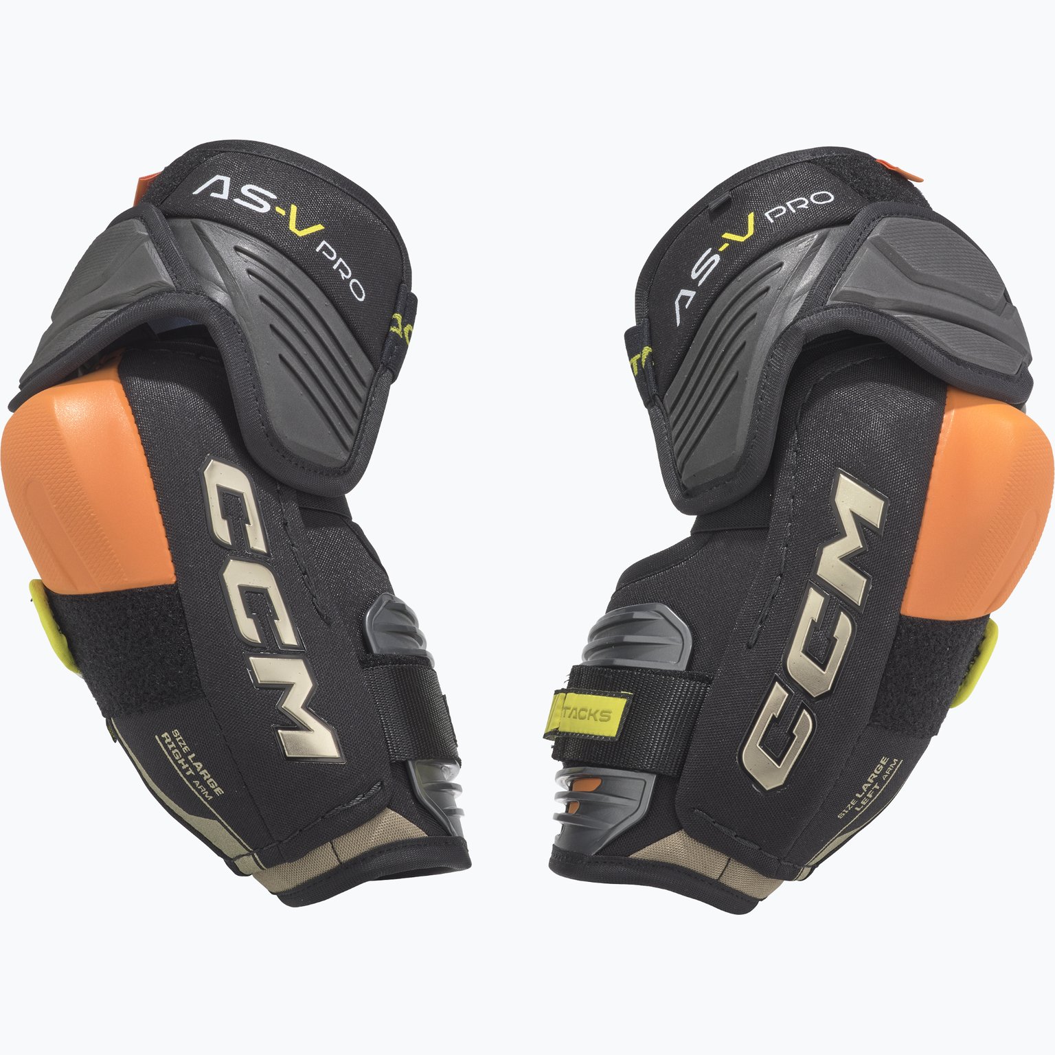 CCM Hockey Tacks AS-V Pro SR armbågsskydd Svart