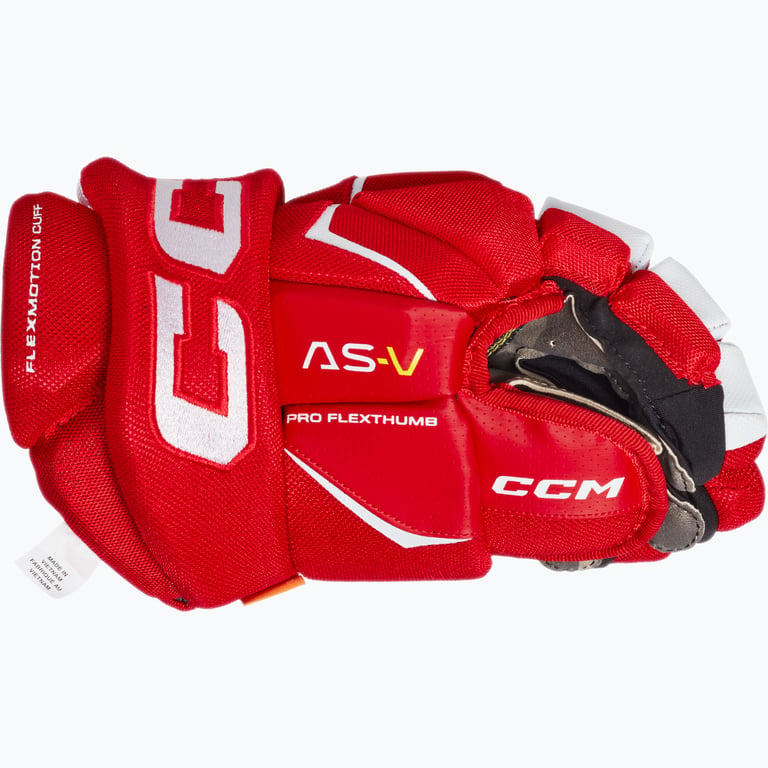 CCM Hockey Tacks AS-V JR hockeyhandskar Röd