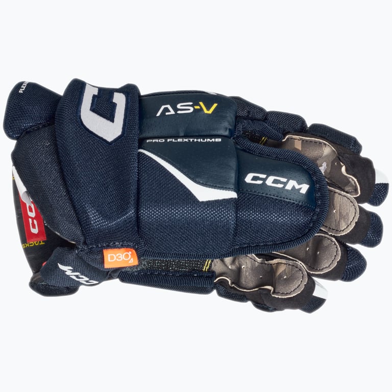 CCM Hockey Tacks AS-V JR hockeyhandskar Blå