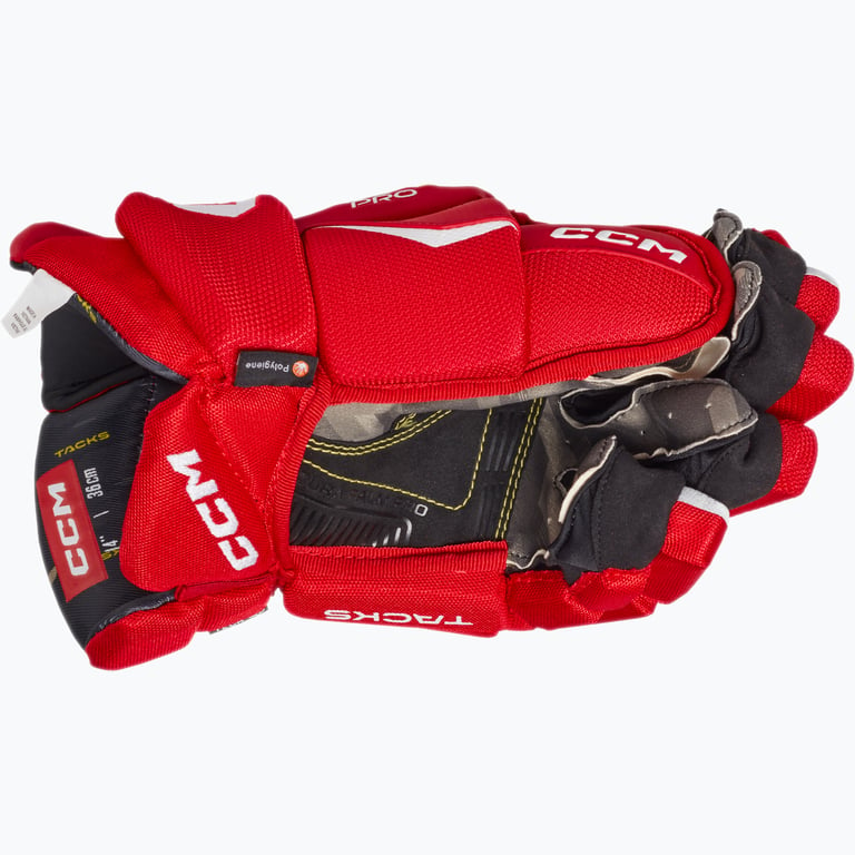 CCM Hockey Tacks AS-V Pro JR hockeyhandskar Röd