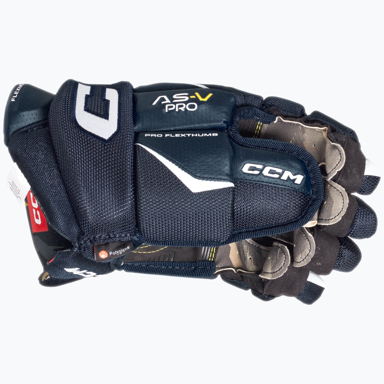 CCM Hockey Tacks AS-V Pro JR hockeyhandskar Blå