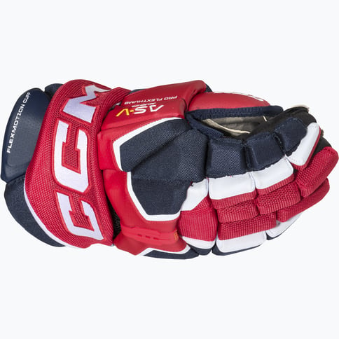 CCM Hockey Tacks AS-V Pro JR hockeyhandskar Svart