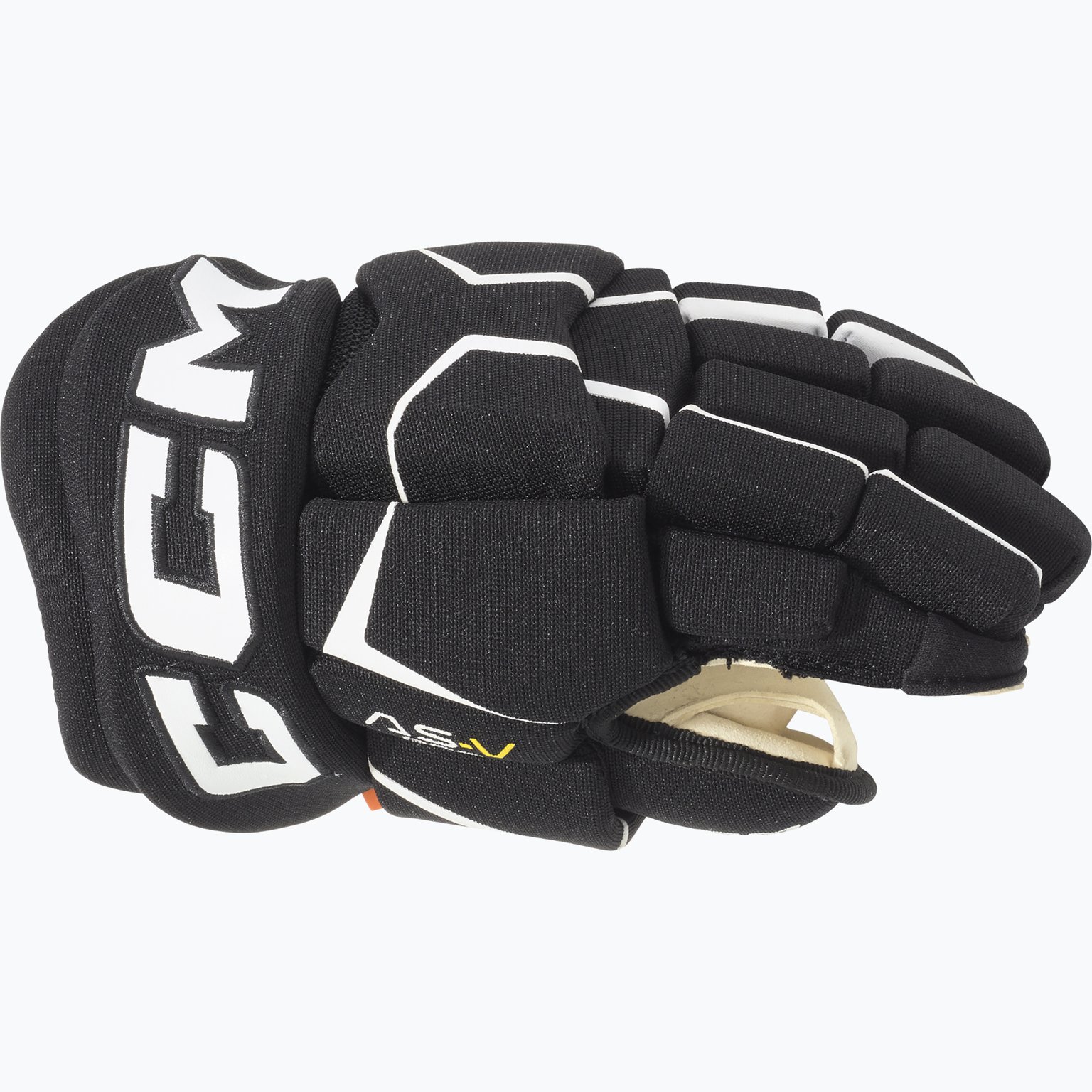 CCM Hockey Tacks AS-V Pro JR hockeyhandskar Svart