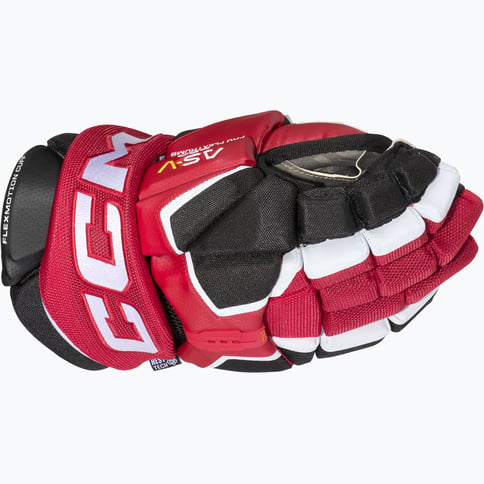 CCM Hockey Tacks AS-V Pro JR hockeyhandskar Svart