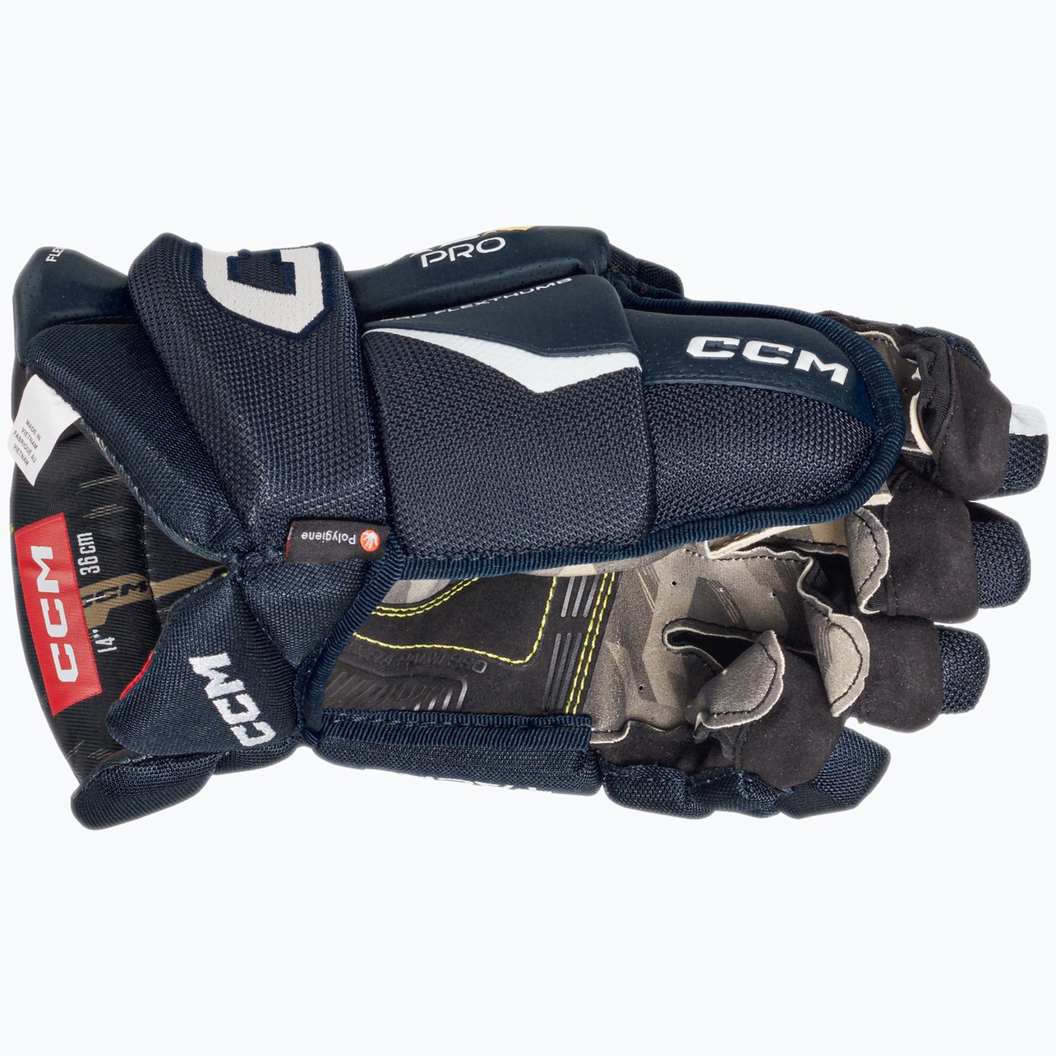 CCM Hockey Tacks AS-V Pro SR hockeyhandskar Blå