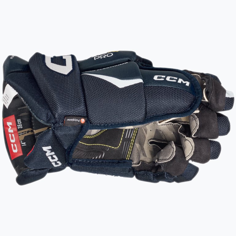 CCM Hockey Tacks AS-V Pro SR hockeyhandskar Blå