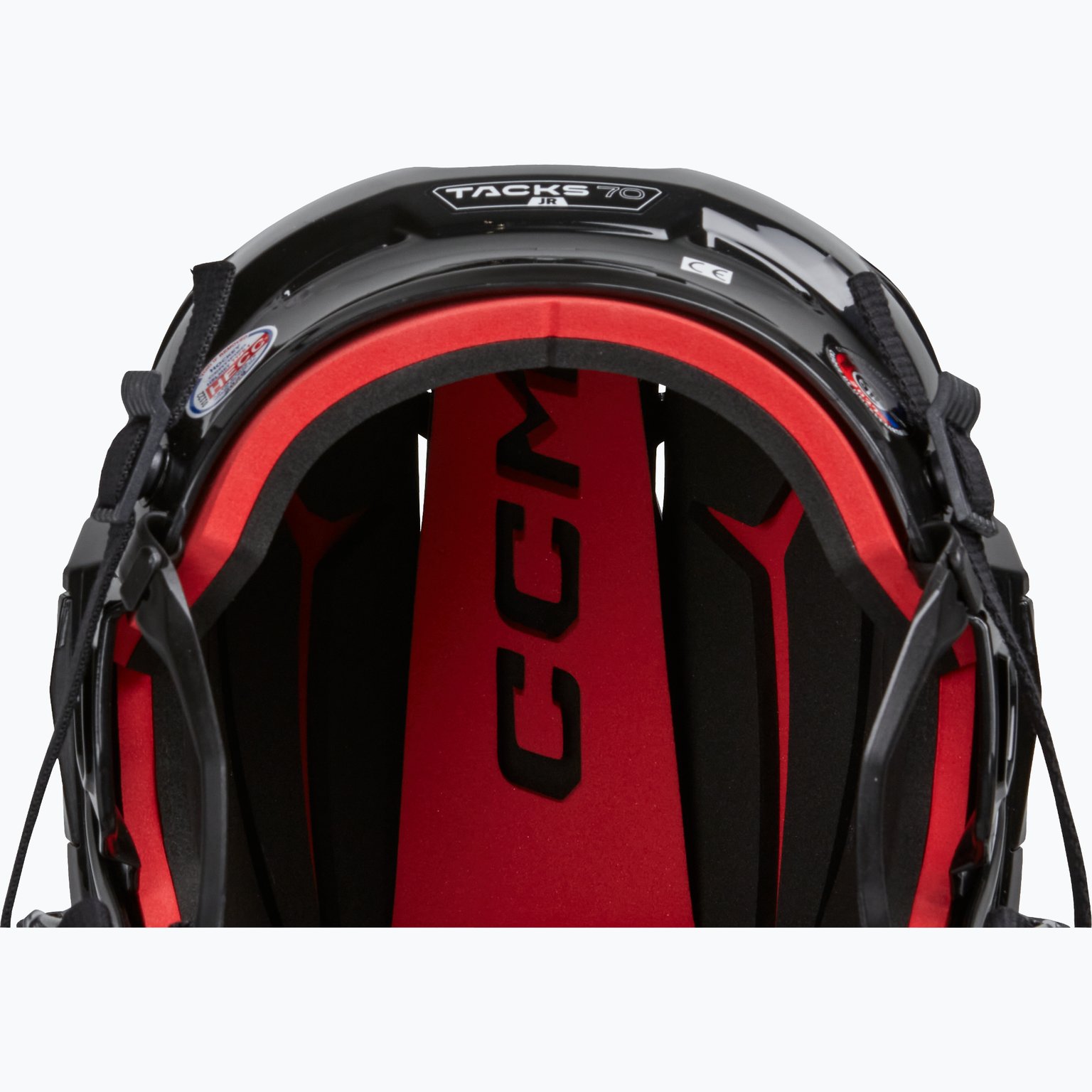 CCM Hockey Tacks 70 HTC JR hockeyhjälm Svart