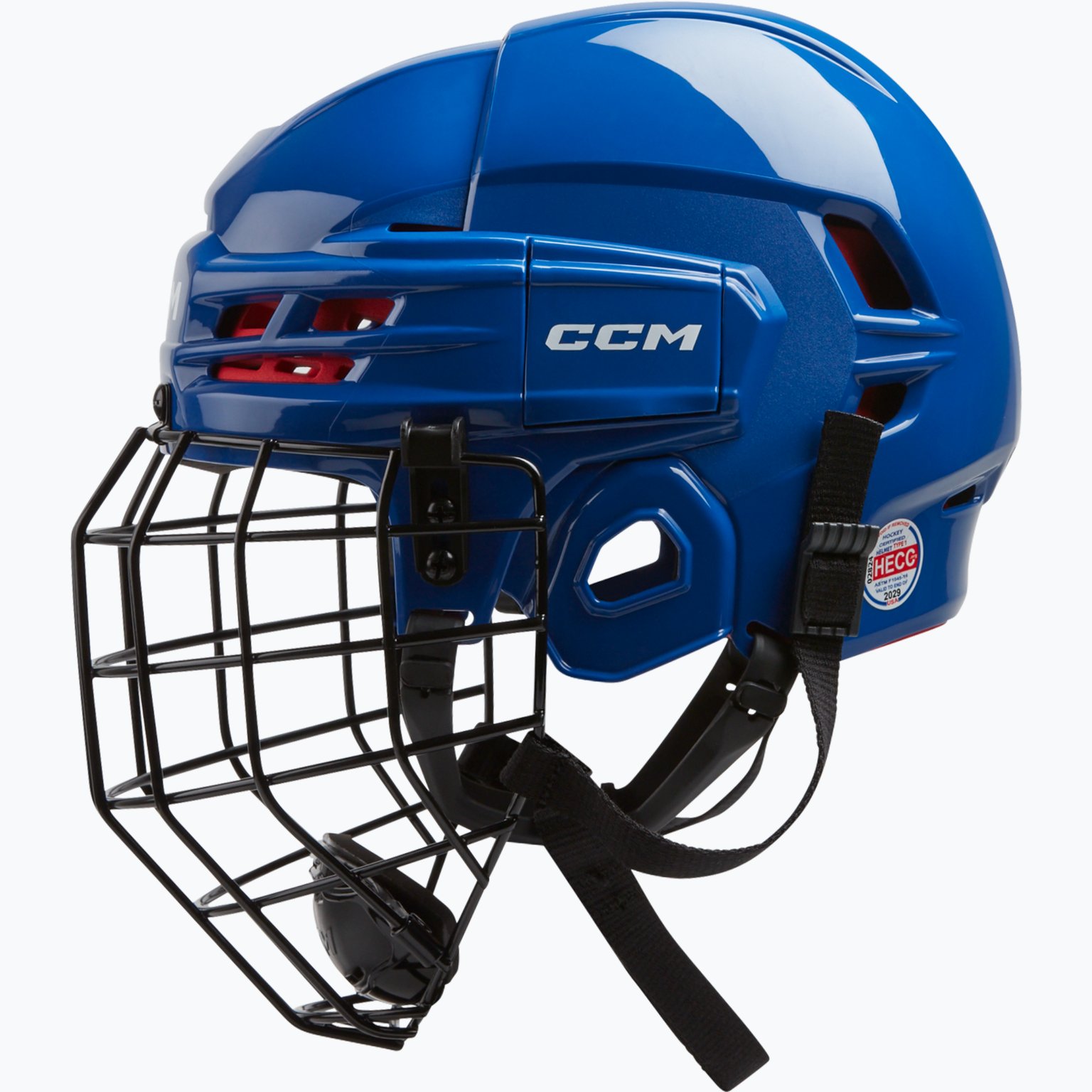 CCM Hockey Tacks 70 HTC SR hockeyhjälm Blå