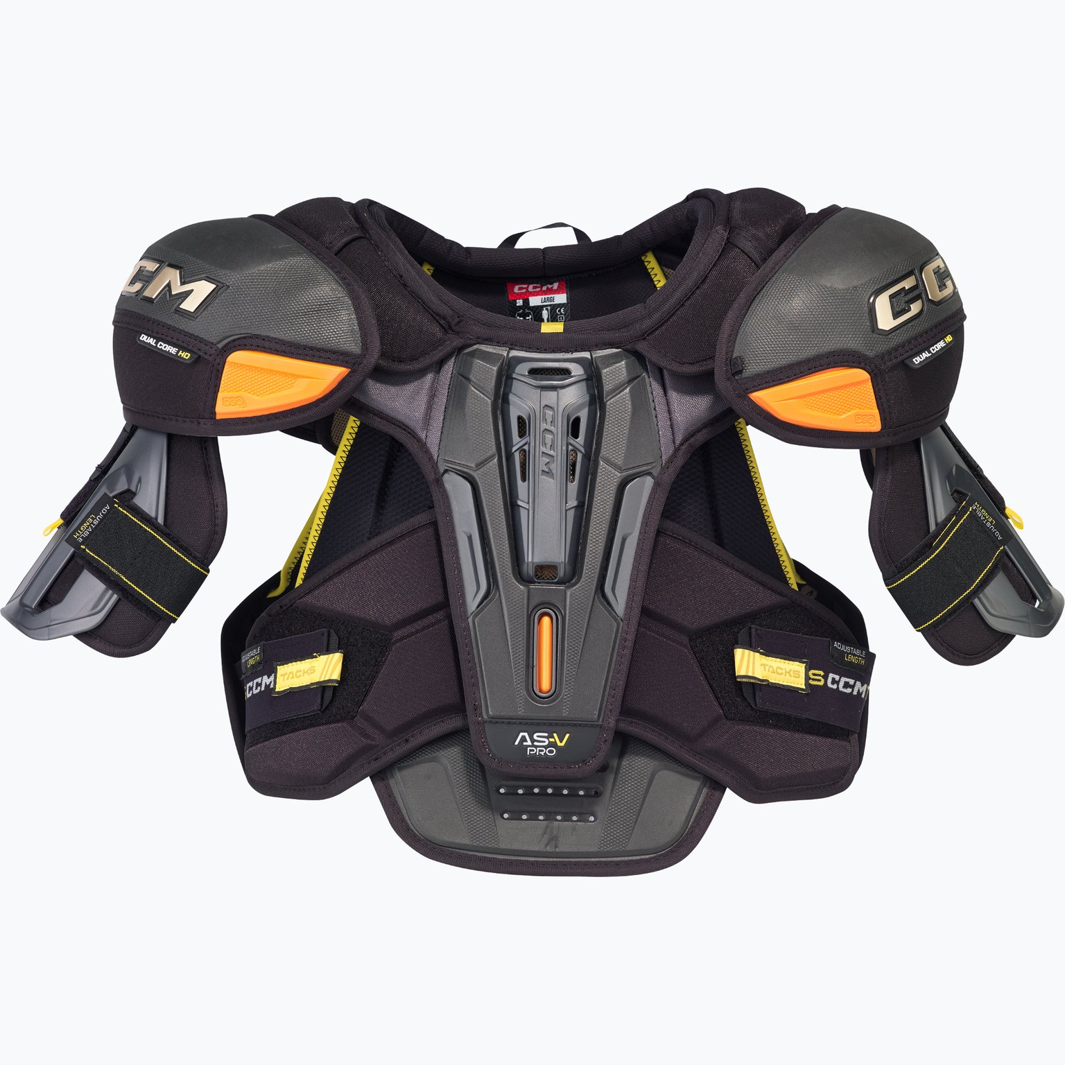 CCM Hockey Tacks AS-V Pro JR axelskydd Svart