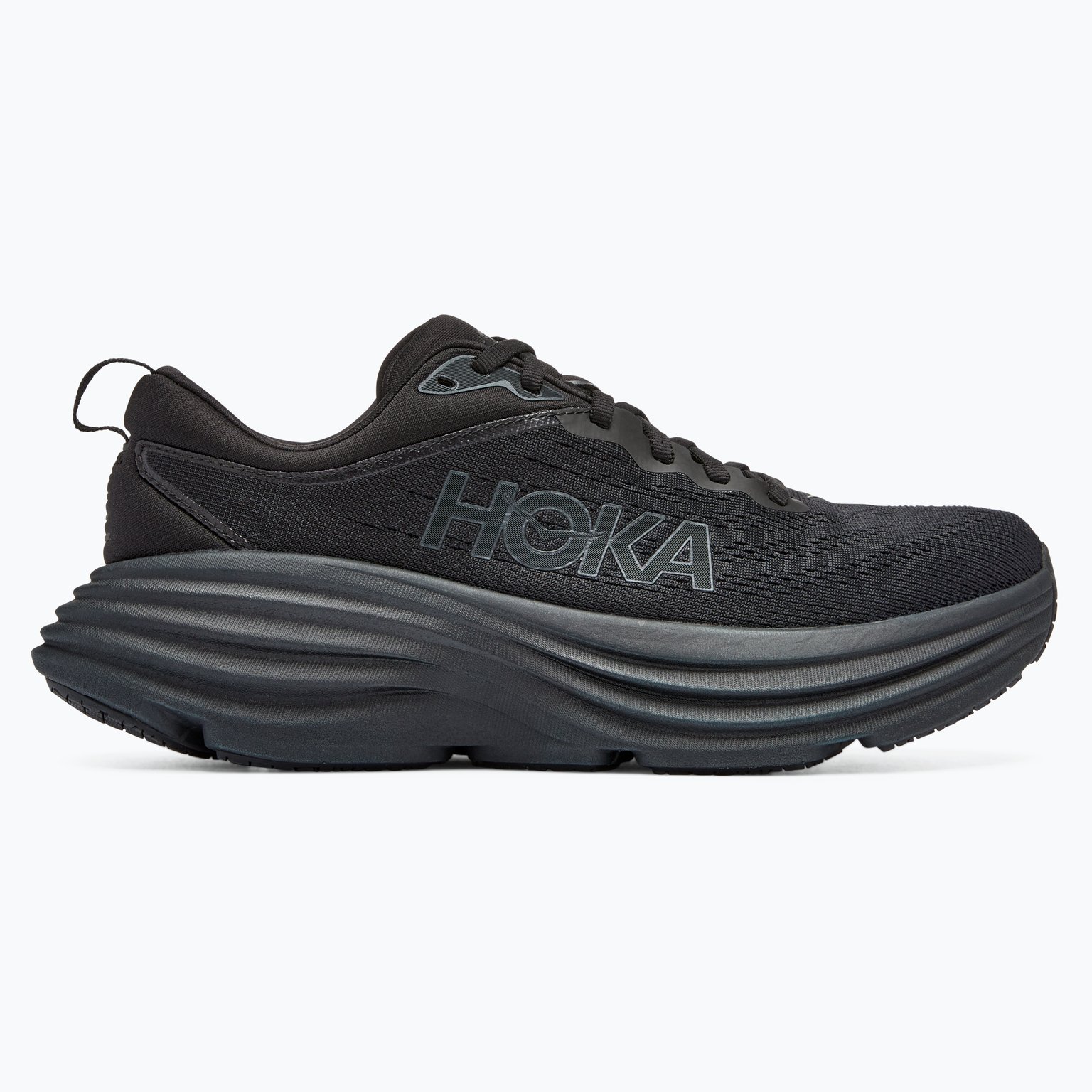 HOKA ONE ONE Bondi 8 Wide W löparskor Svart