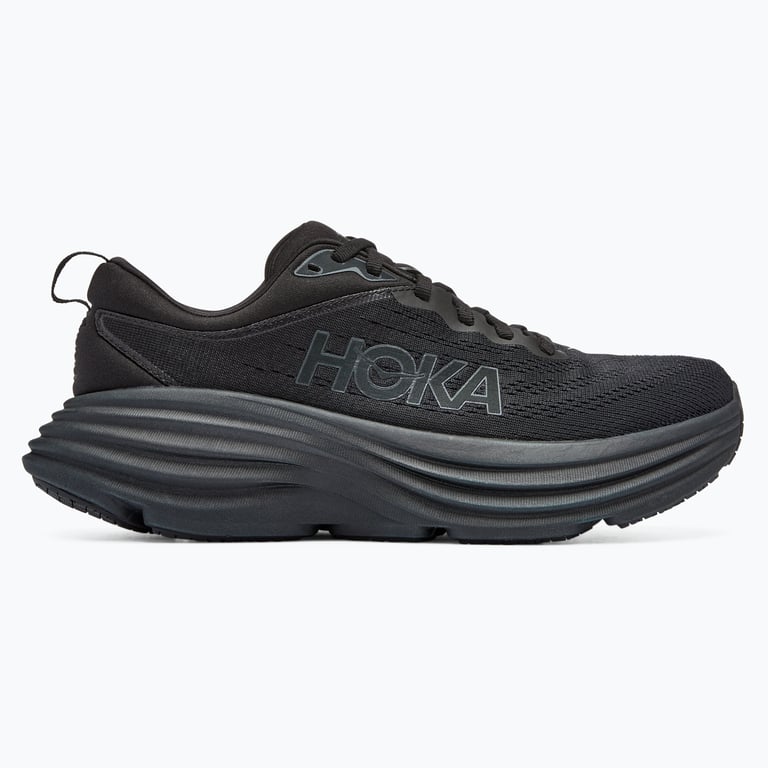 HOKA ONE ONE Bondi 8 Wide W löparskor Svart