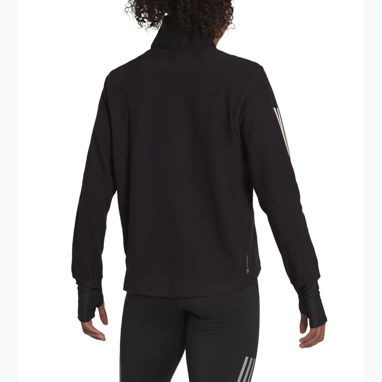 adidas Own The Run 1/2 Zip W träningströja Svart