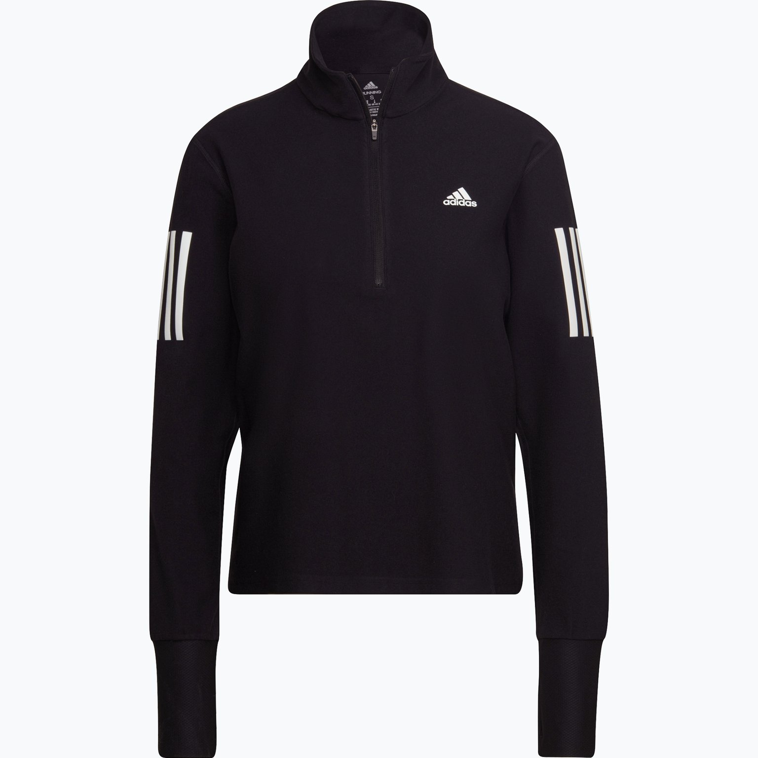 adidas Own The Run 1/2 Zip W träningströja Svart