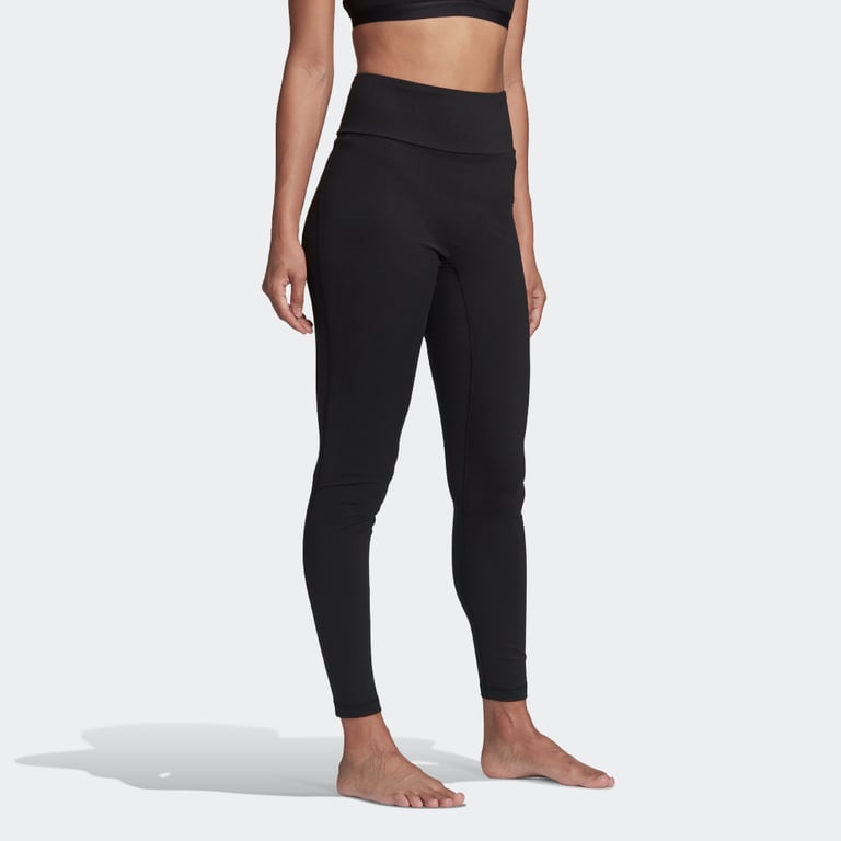 adidas Yoga Essentials High-Waisted träningstights Svart