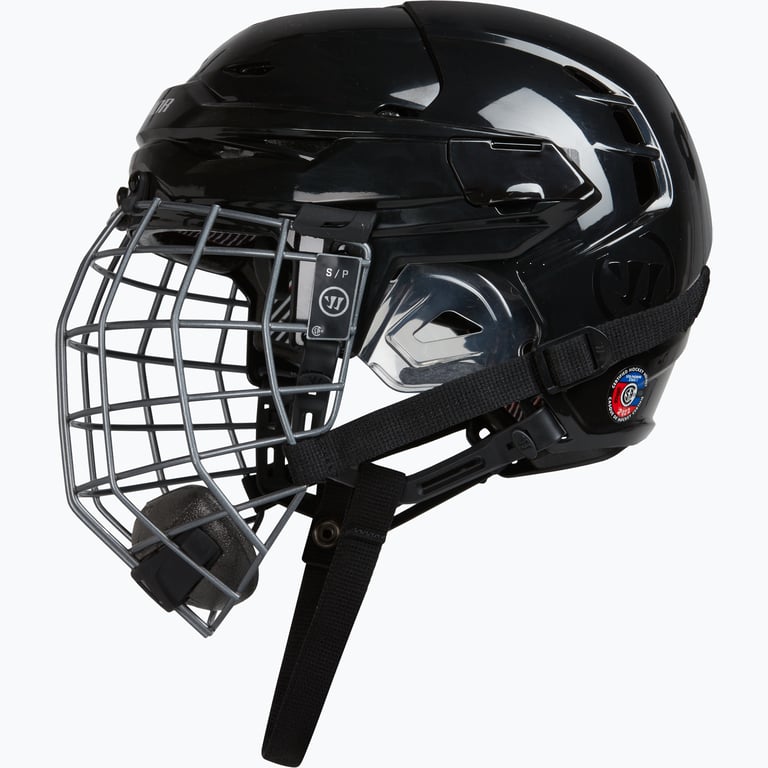 Warrior Hockey Covert CF 100 Combo hockeyhjälm Svart