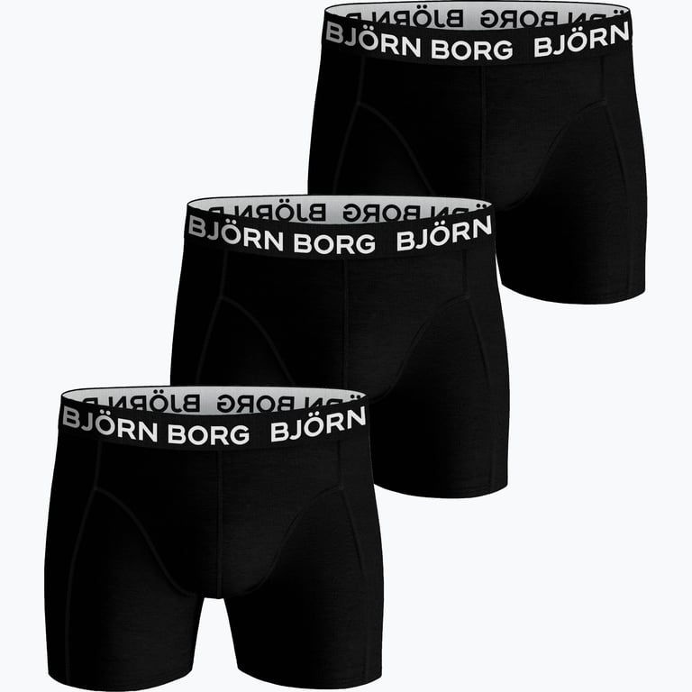 Björn Borg Core Boxer 3-pack JR kalsonger Svart