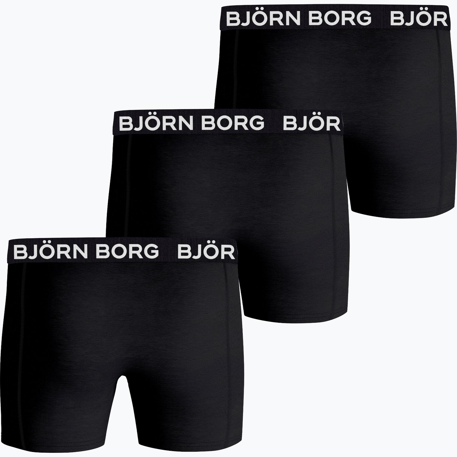 Björn Borg Core Boxer 3-pack JR kalsonger Svart