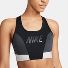 förhandsvisning ikon 1 för Nike Dri-FIT Swoosh Medium Support sport-BH Svart