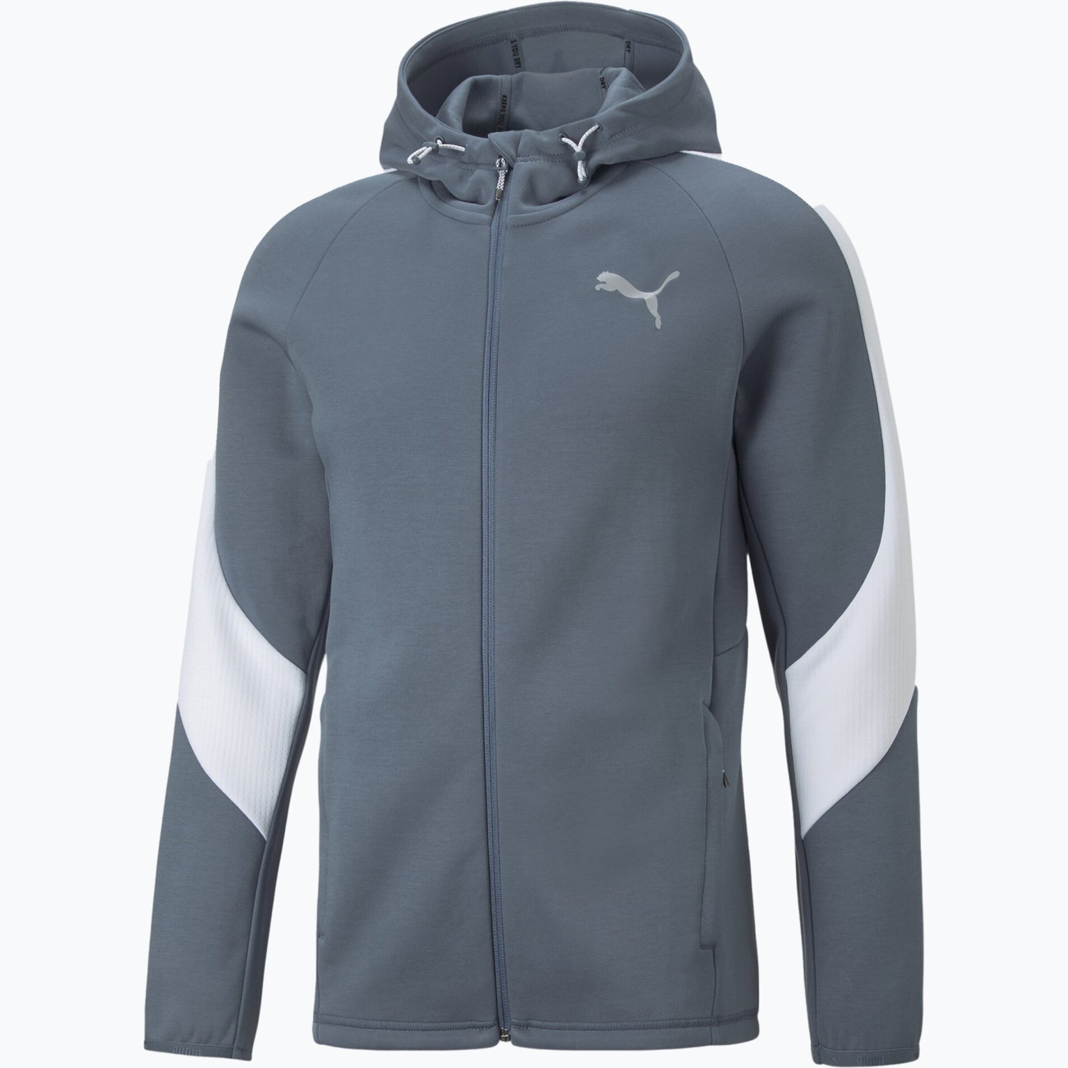 Puma Evostripe Full-Zip huvtröja Svart