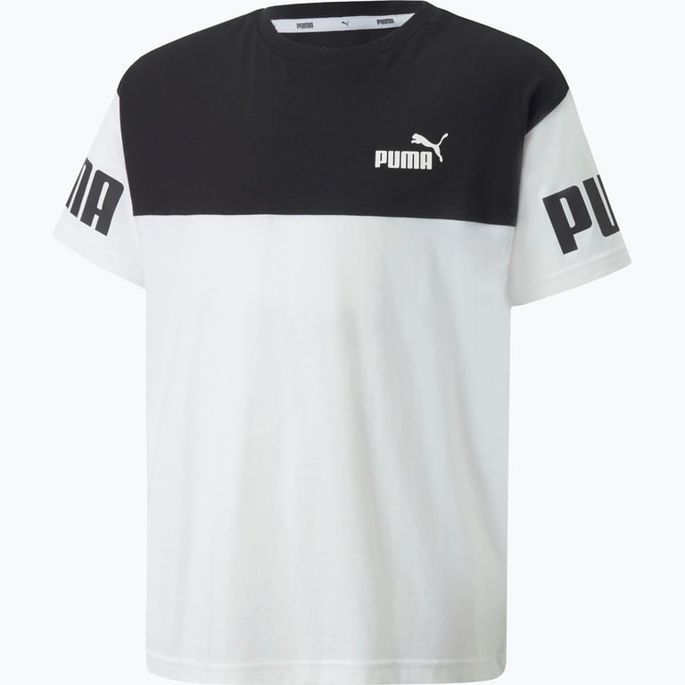 Puma Power Colour Block JR t-shirt Flerfärgad