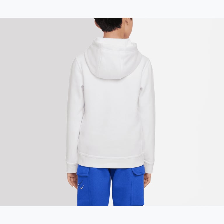 Nike SOS Fleece JR huvtröja Vit