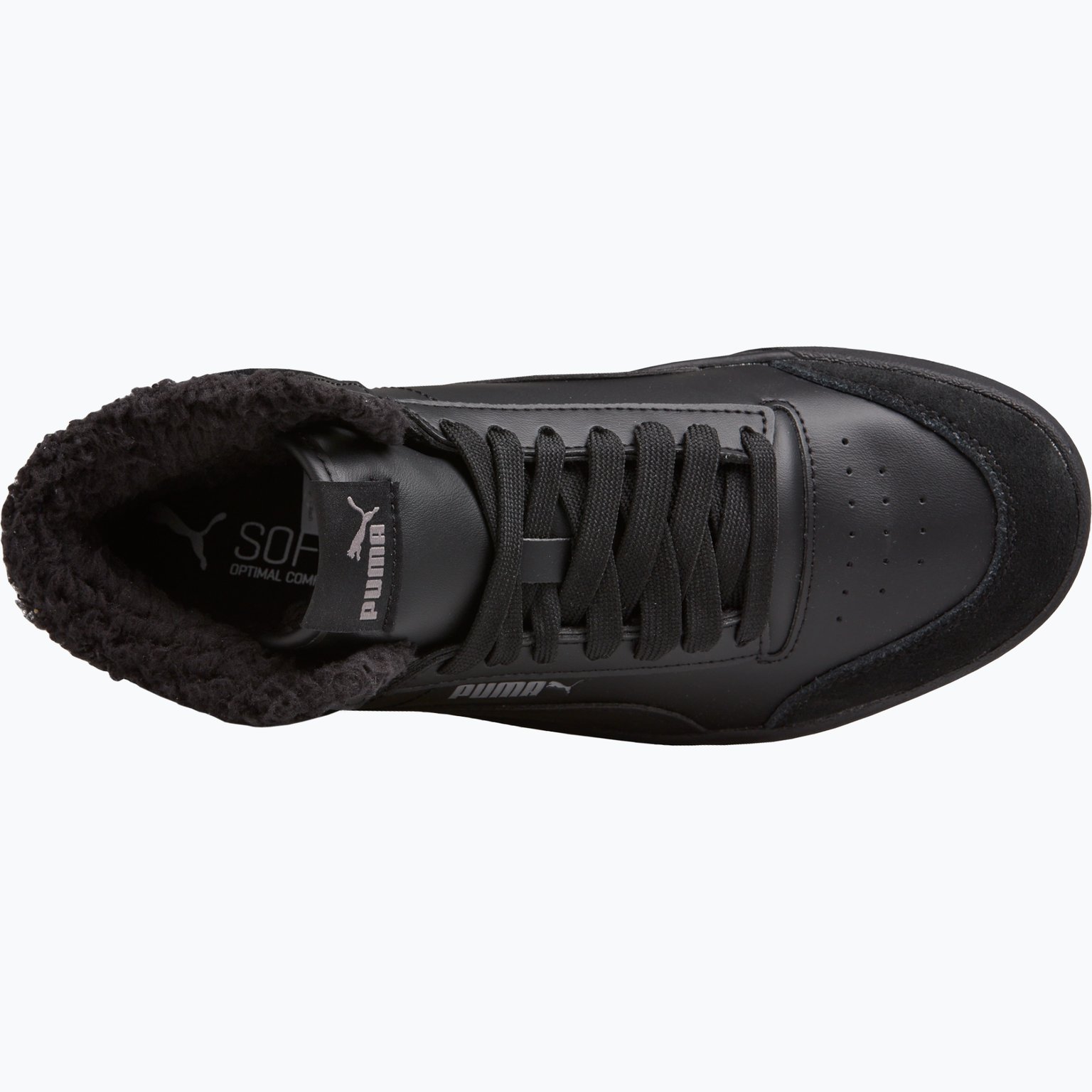 Puma Shuffle Mid Fur sneakers Svart