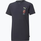 färgalternativ för Blå Puma Neymar Jr 24/7 Graphic JR t-shirt