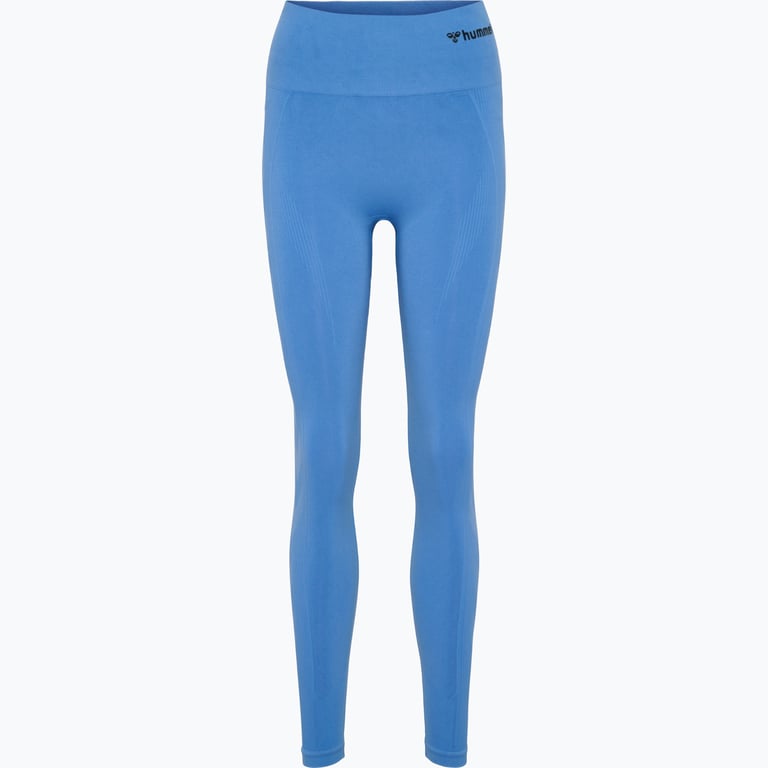 Hummel hmlTIF Seamless High Waist träningstights Blå