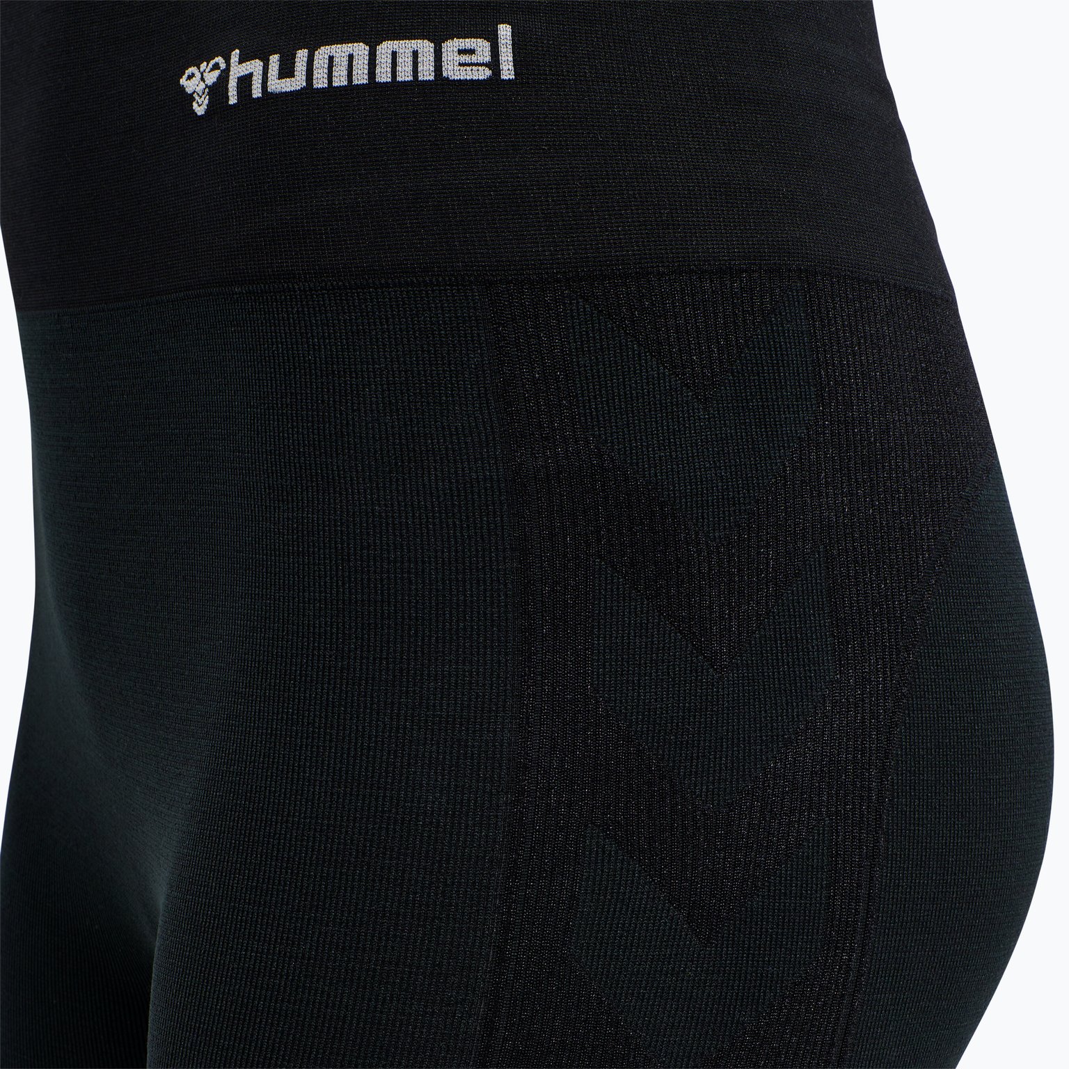 Hummel hmlCLEA Seamless Mid Waist träningstights Svart