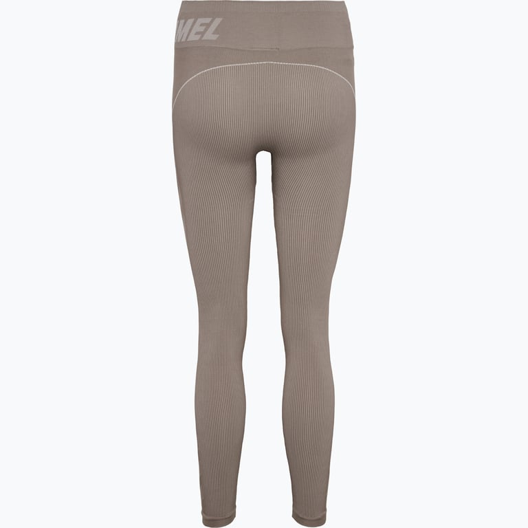 Hummel hmlTE Christel Seamless MW träningstights Beige