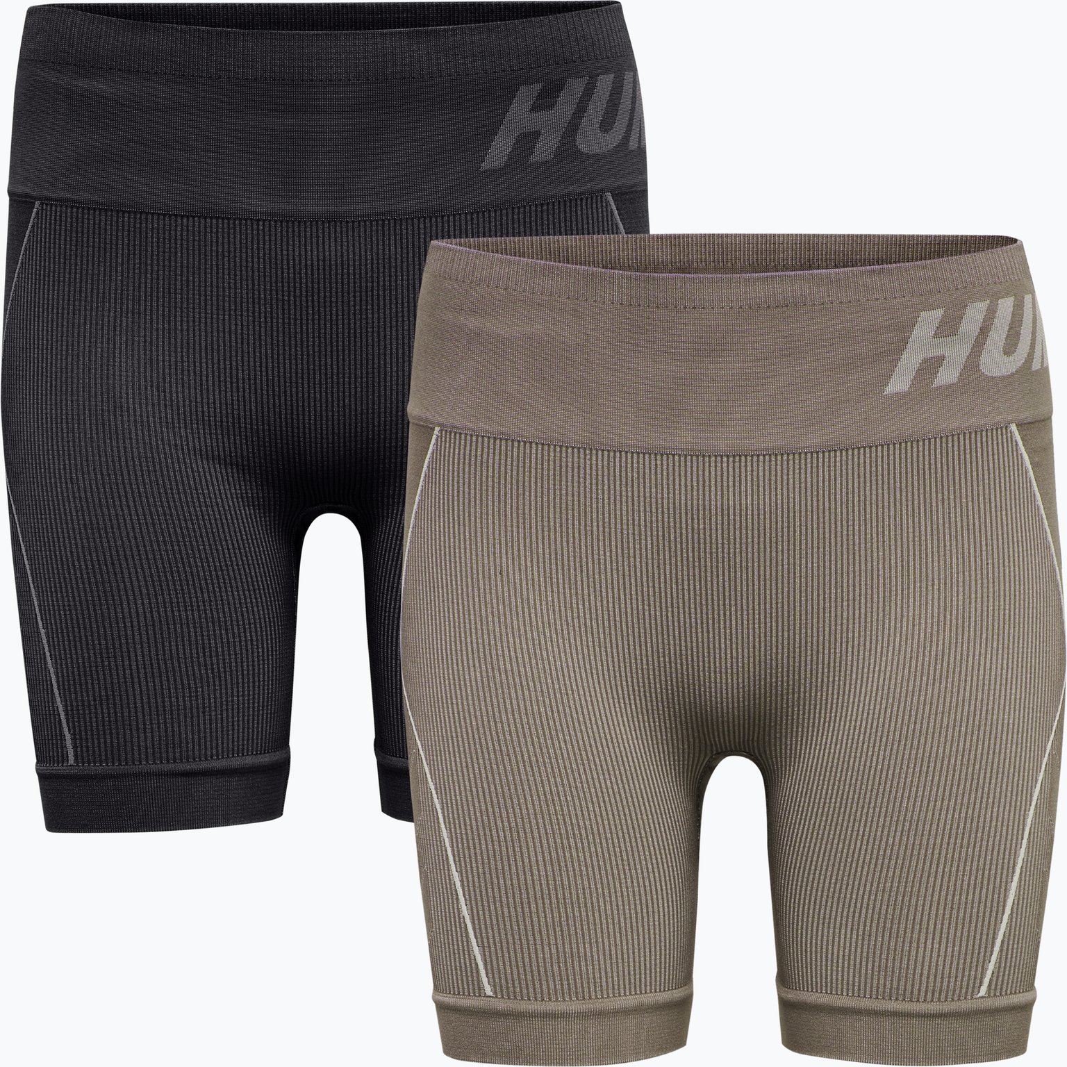 Hummel hmlTE Christel Seamless 2-pack träningsshorts Flerfärgad