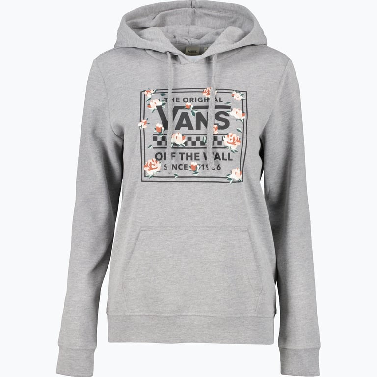 Vans Stackton Floral W huvtröja Grå