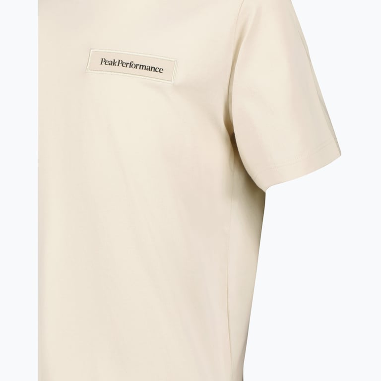 Peak Performance Logo Tee JR t-shirt Beige