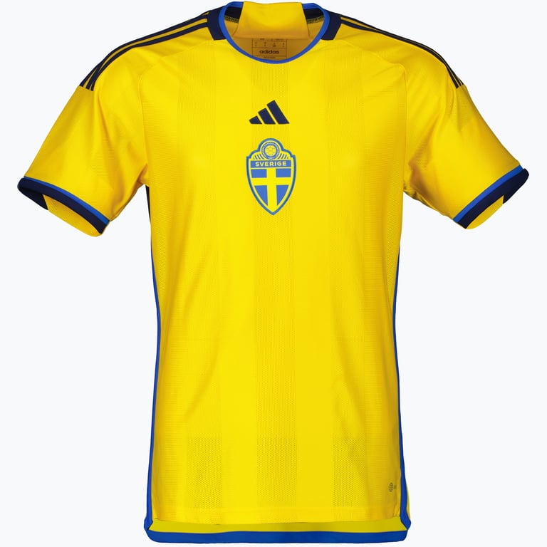 adidas Sweden 22 Home matchtröja Gul