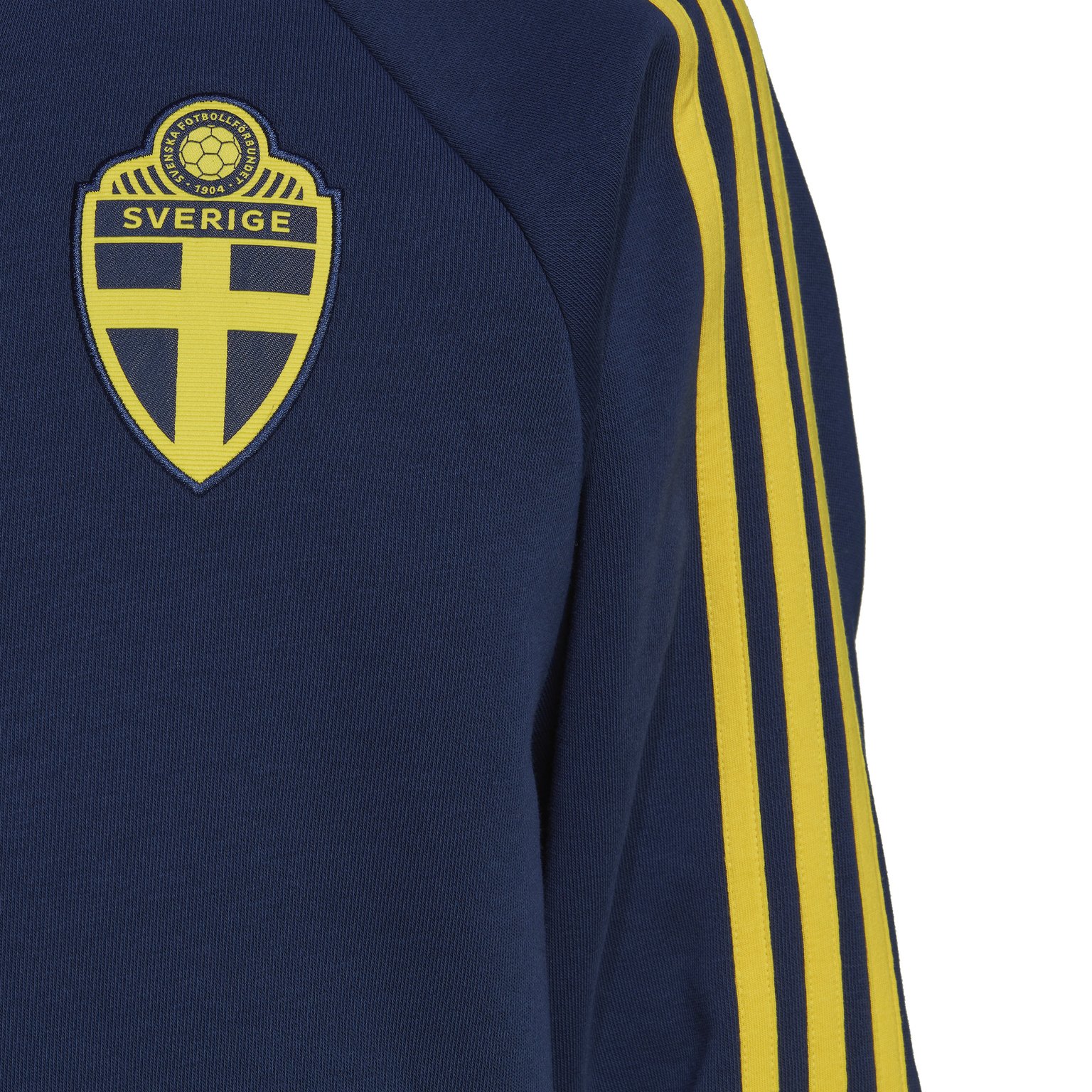 adidas Sweden Full-Zip huvtröja Blå