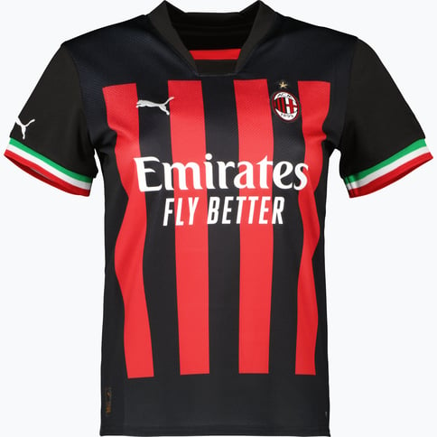 Puma AC Milan Home 22/23 Replica JR matchtröja Flerfärgad