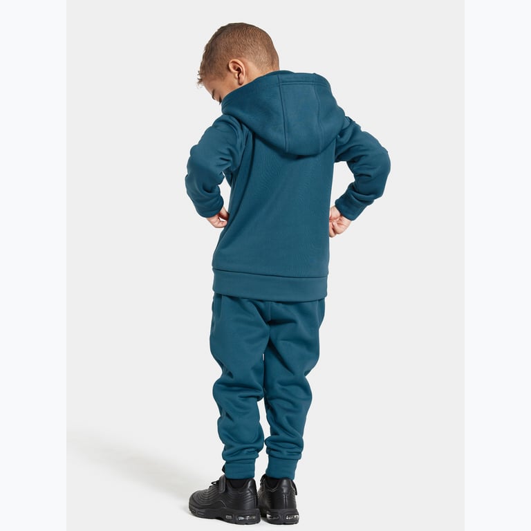 Didriksons Corin Full-Zip JR fleecejacka Blå