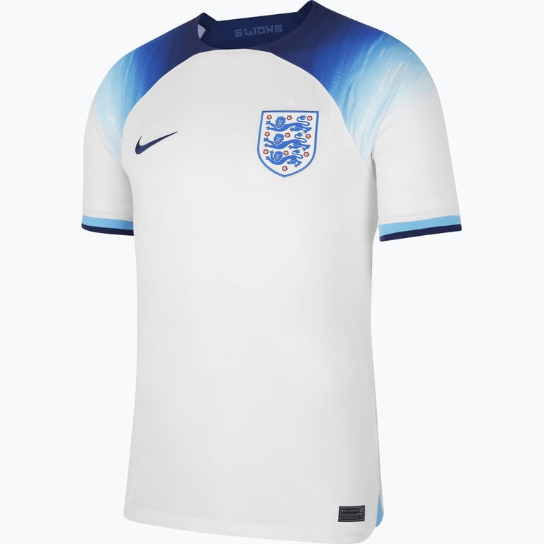 Nike England 2022/23 Stadium Home M matchtröja Vit