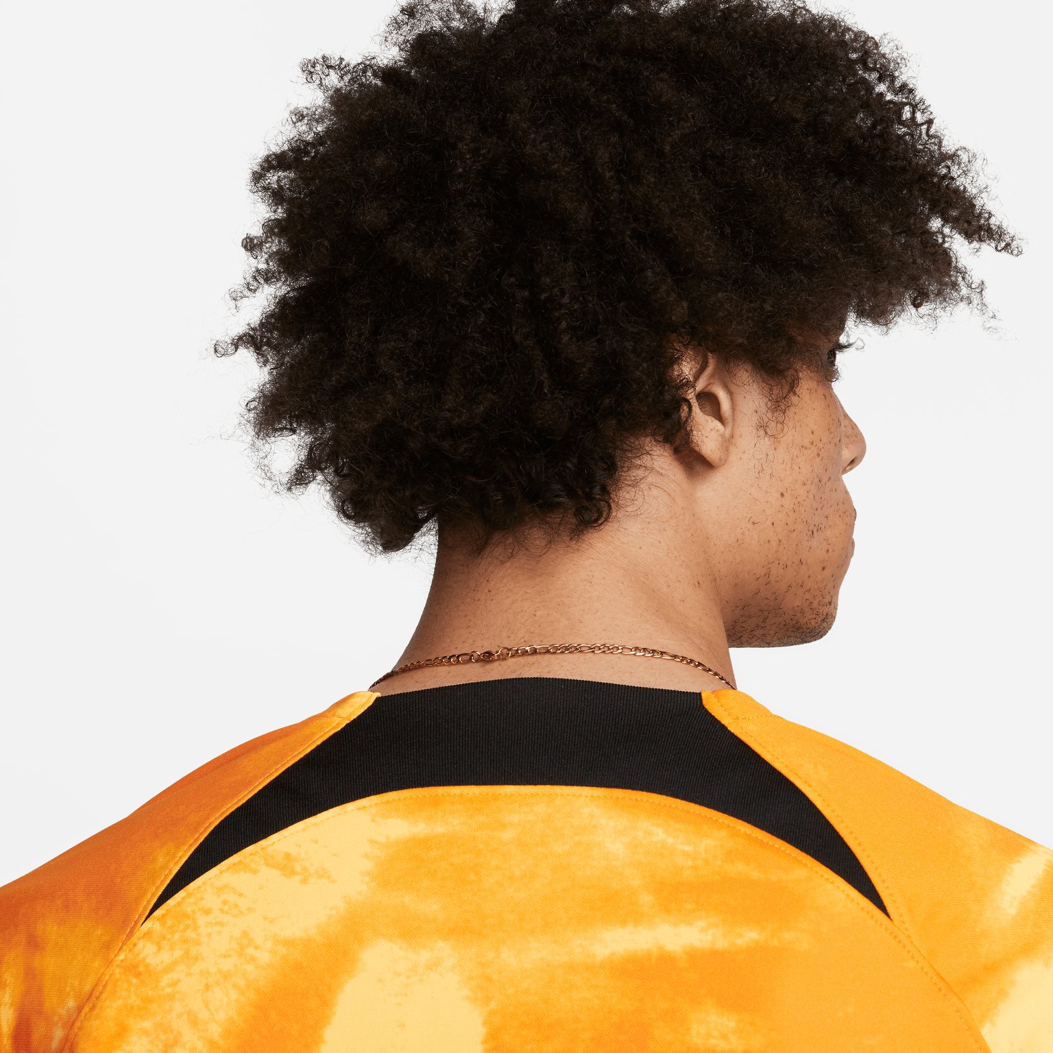 Nike Nederländerna 2022/23 Stadium Home M matchtröja Orange