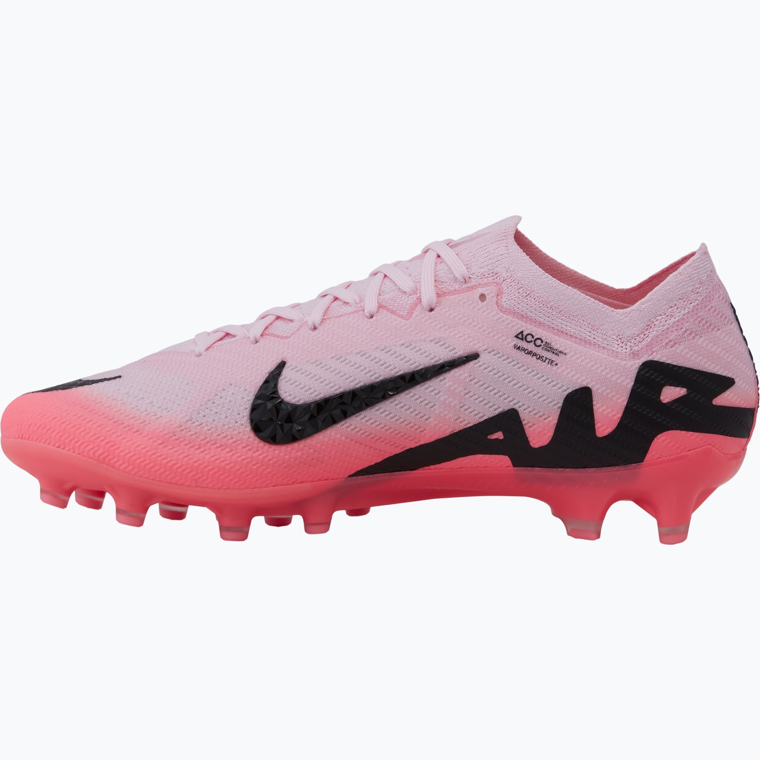 Nike Zoom Mercurial Vapor 15 Elite AG fotbollsskor Rosa