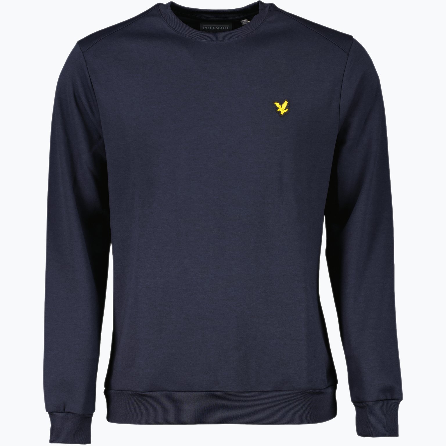 Lyle & Scott Fly Crew Neck M tröja Svart