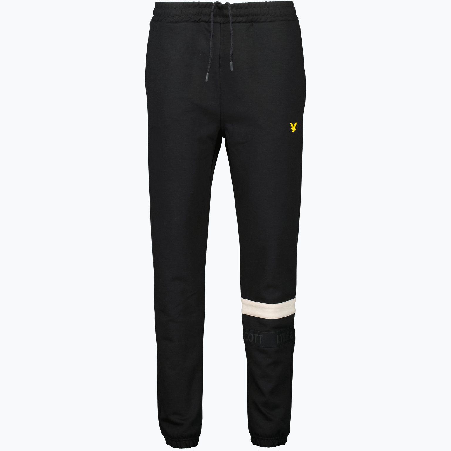 Lyle & Scott Stripe Trackies M mjukisbyxor Svart