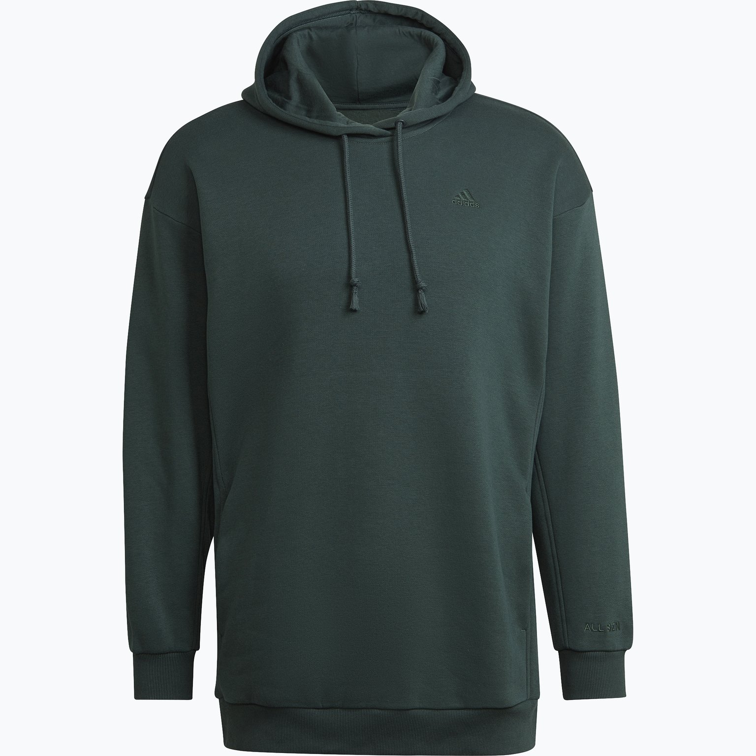 adidas All Szn Fleece Long huvtröja Grön